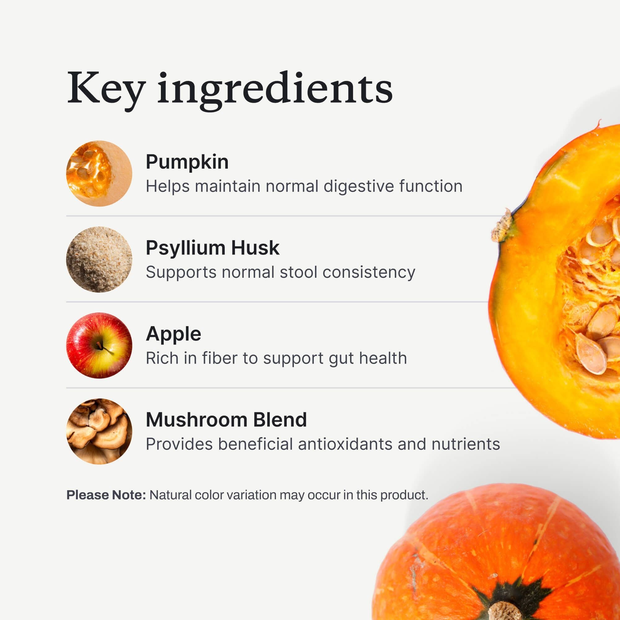 Pumpkin Fiber Blend