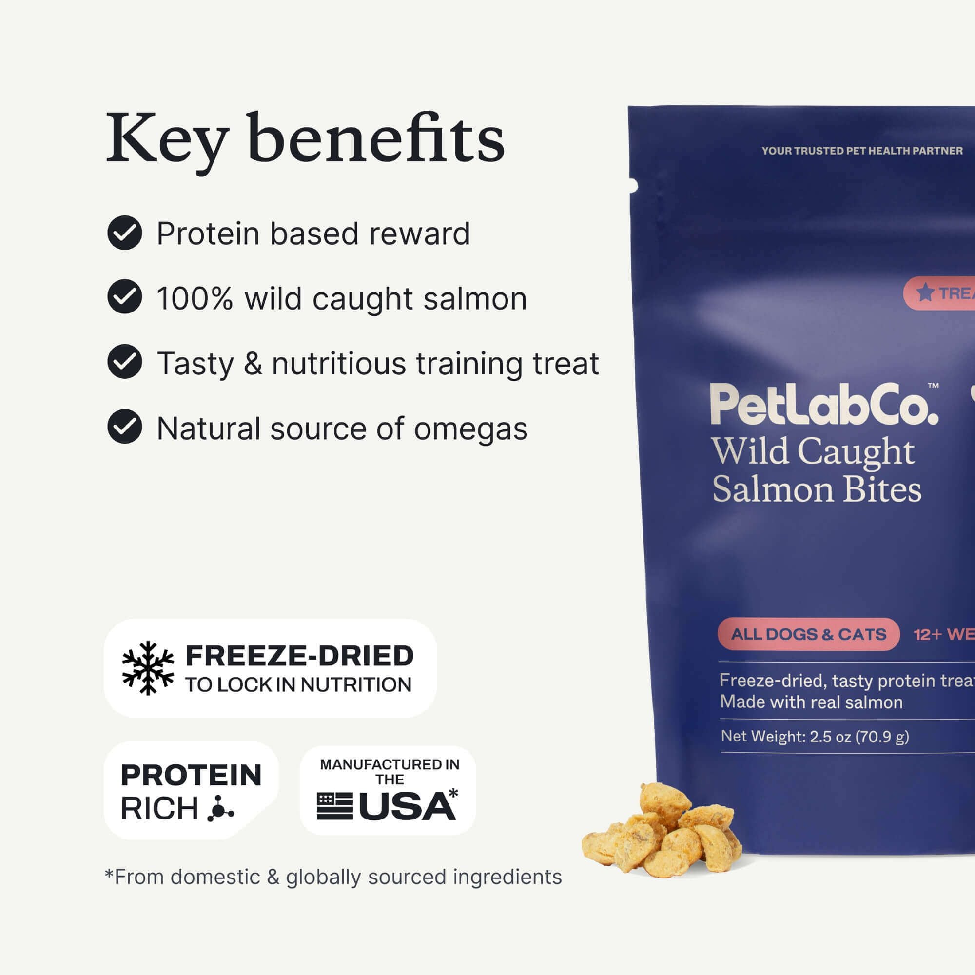 Wild Caught Salmon Bites